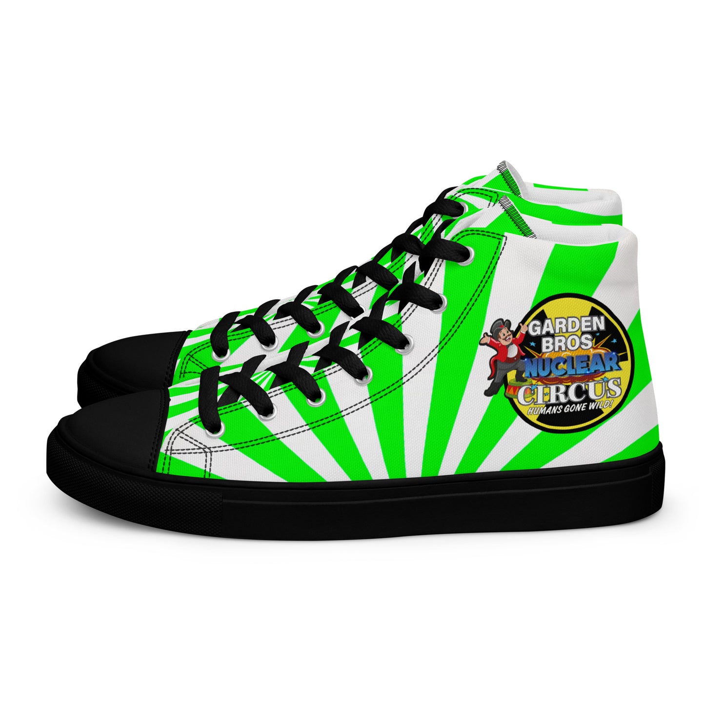 Men’s high top canvas shoes