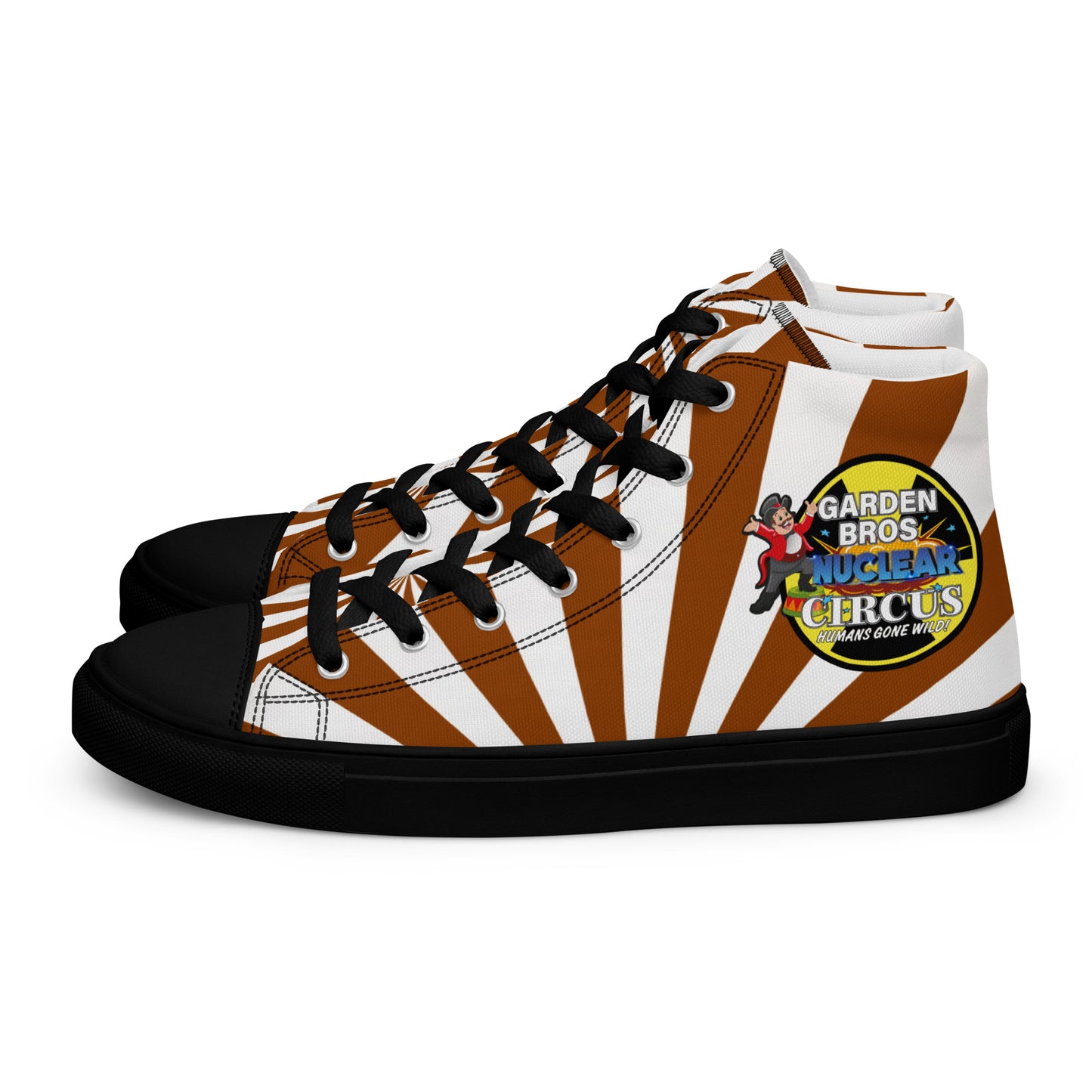 Men’s high top canvas shoes