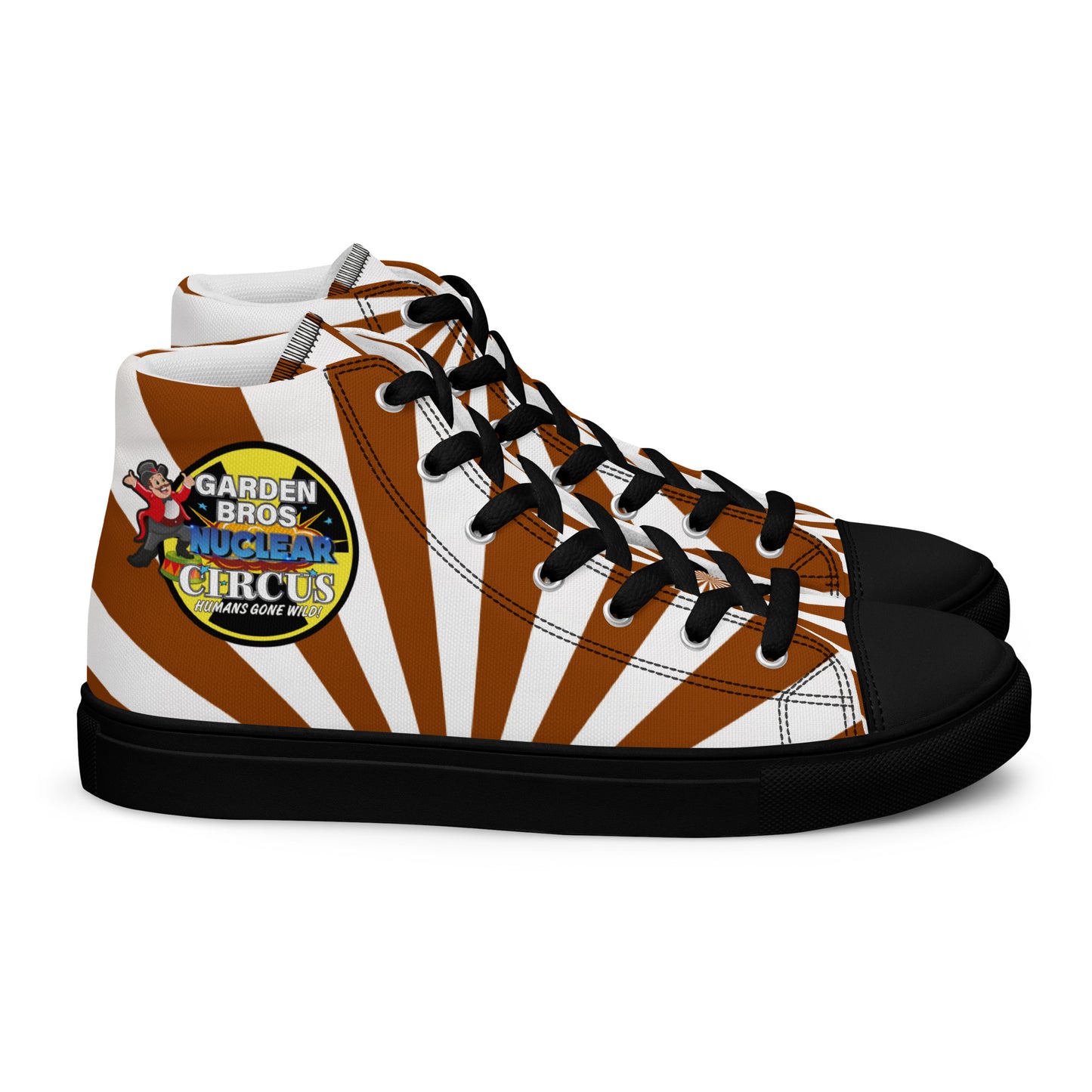 Men’s high top canvas shoes