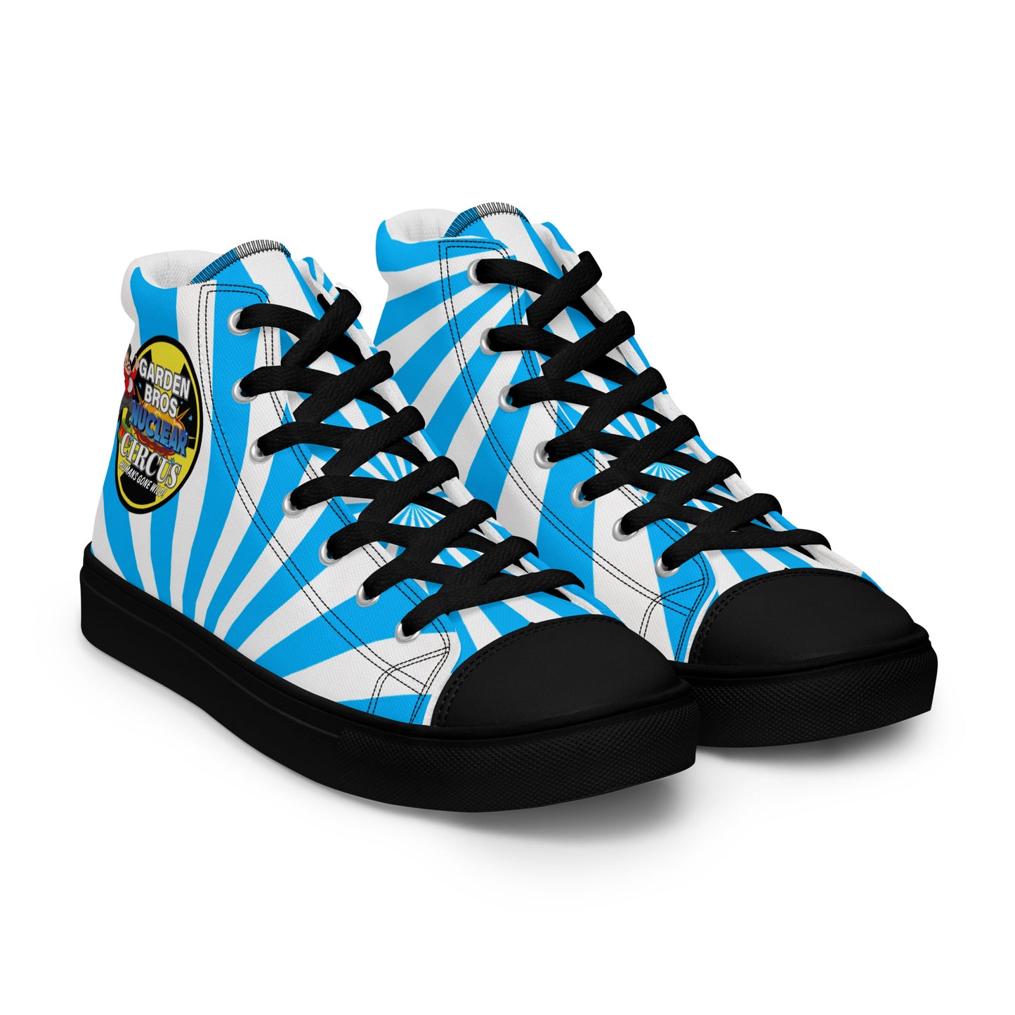 Men’s high top canvas shoes