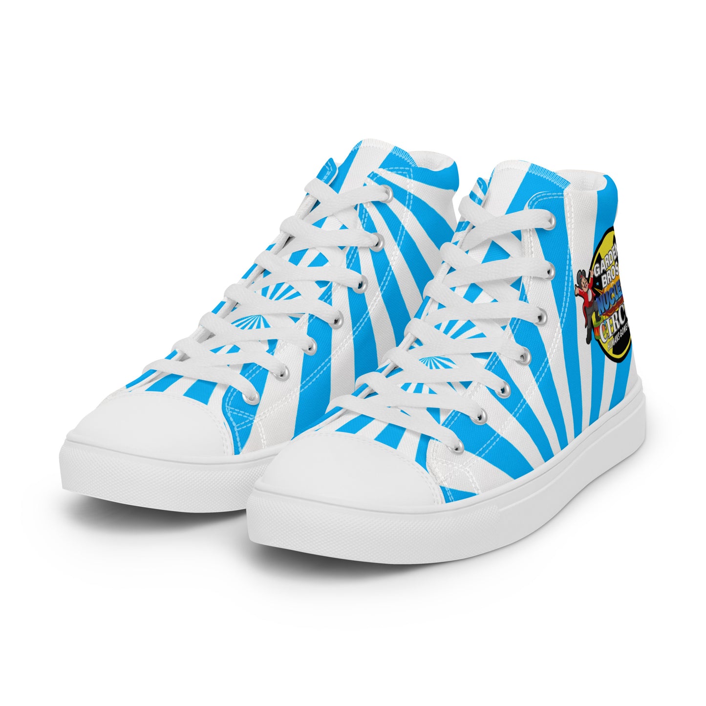 Men’s high top canvas shoes