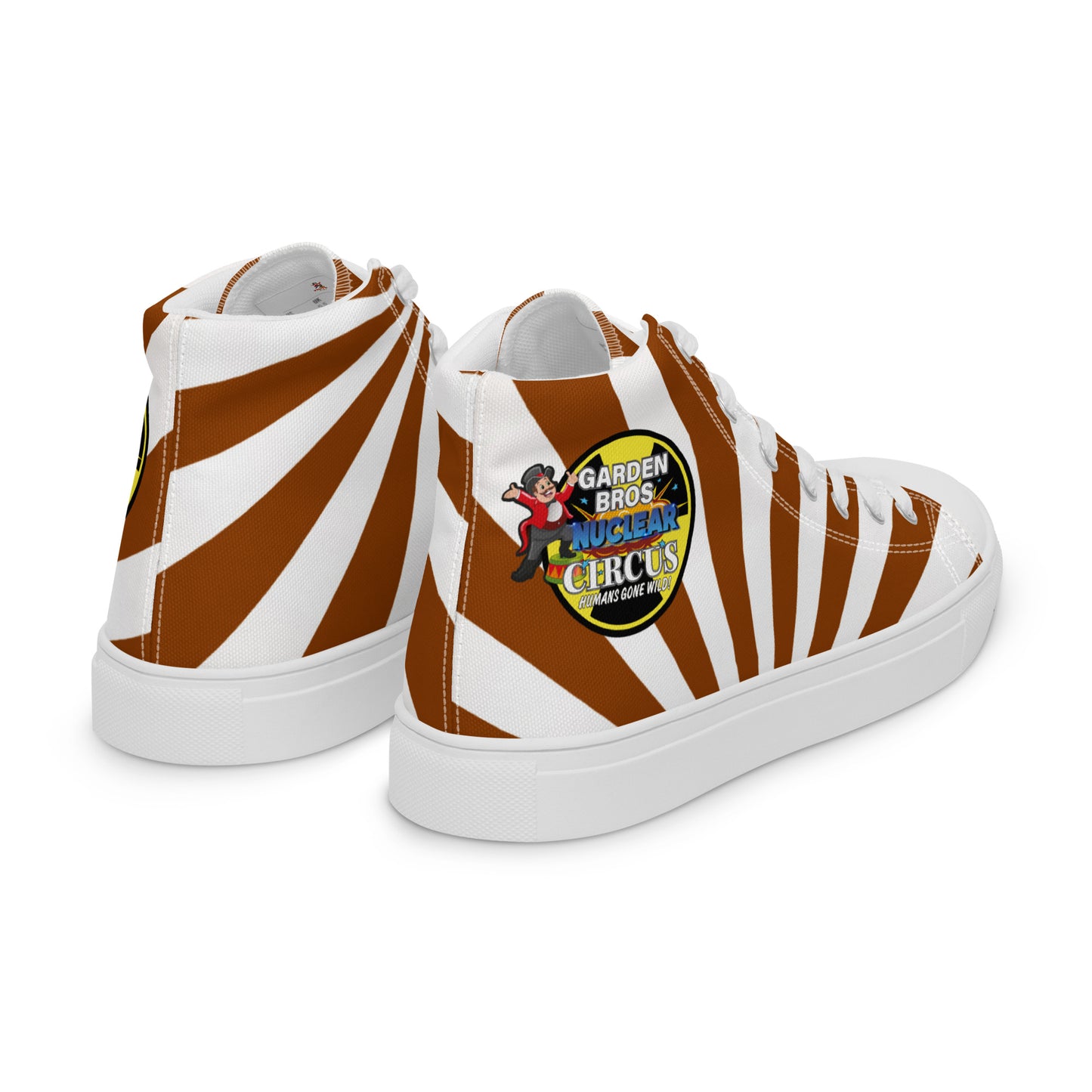 Men’s high top canvas shoes