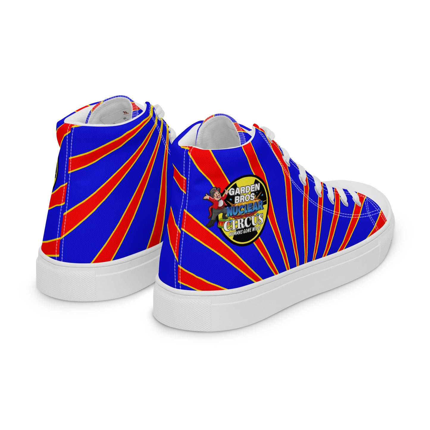 Men’s high top canvas shoes