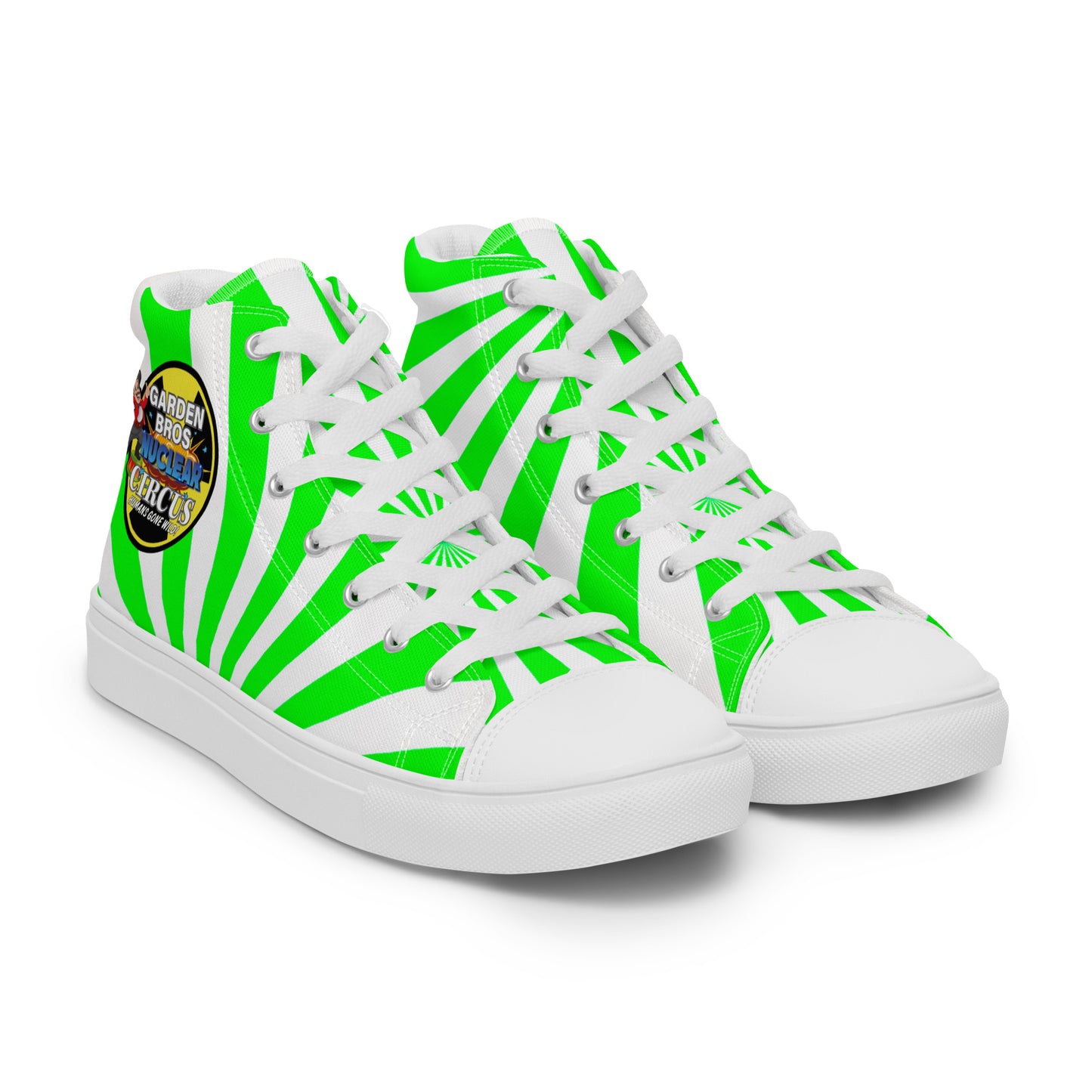 Men’s high top canvas shoes