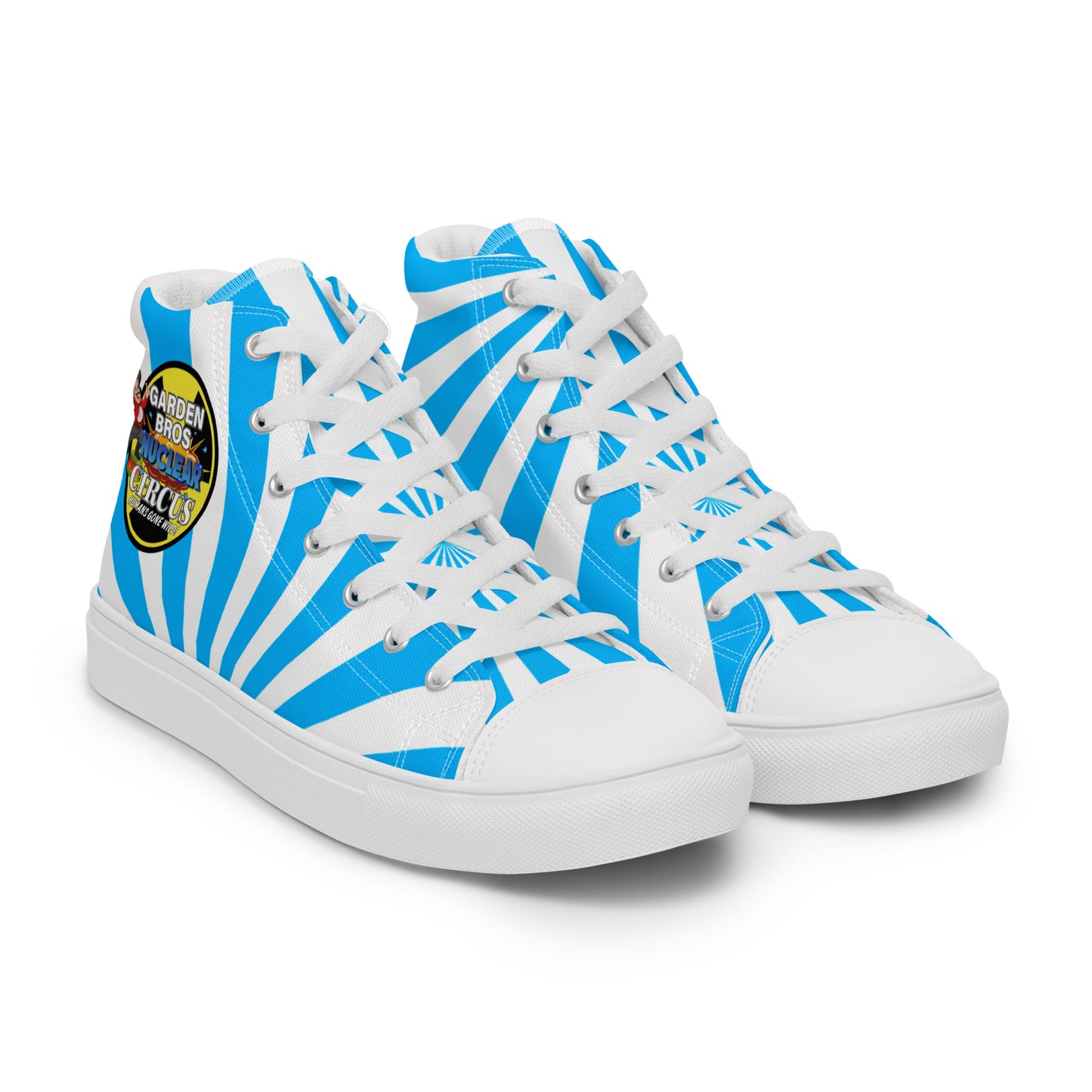 Men’s high top canvas shoes