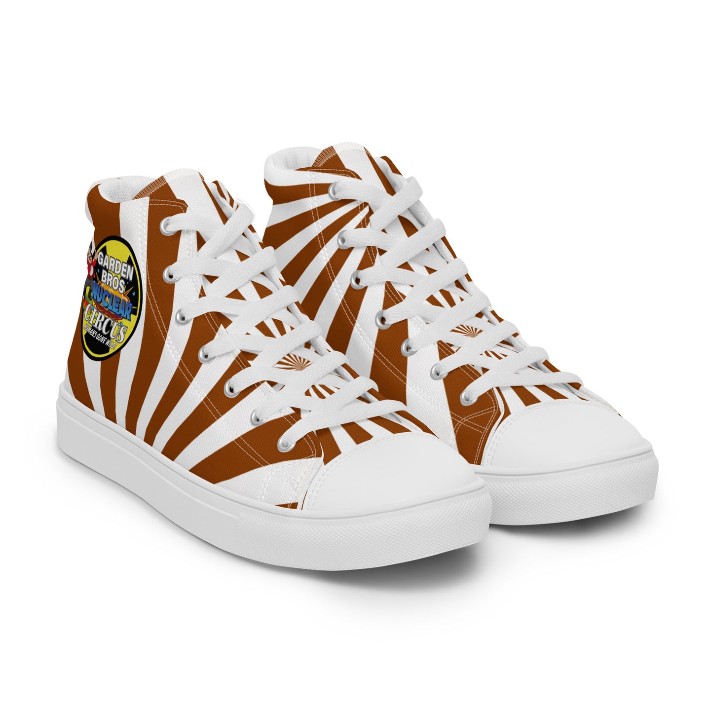 Men’s high top canvas shoes