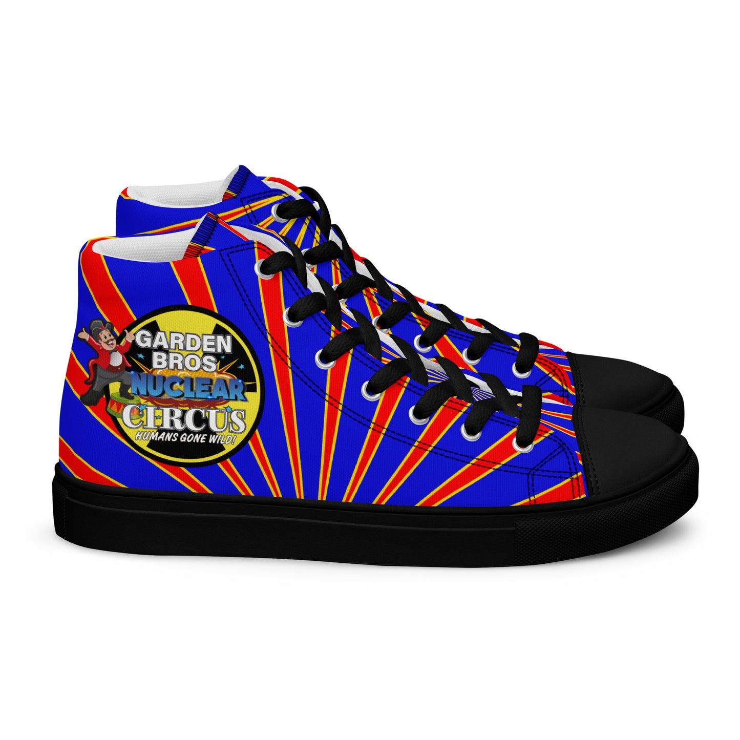 Women’s high top canvas shoes