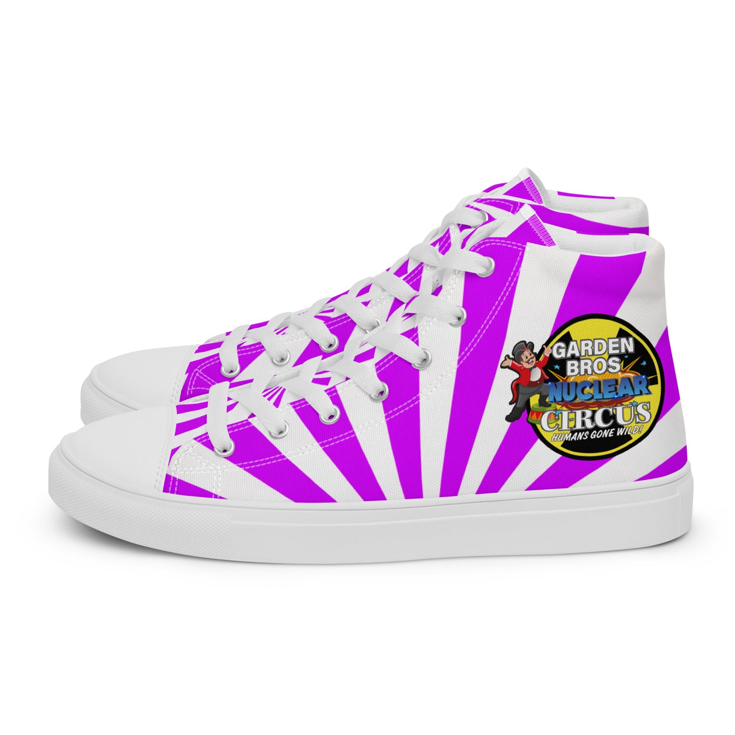 Women’s high top canvas shoes