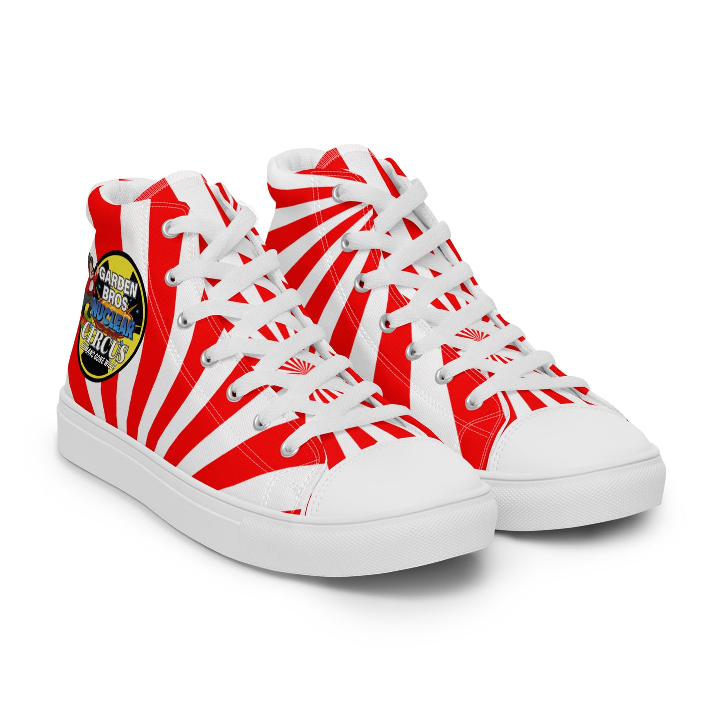 Women’s high top canvas shoes