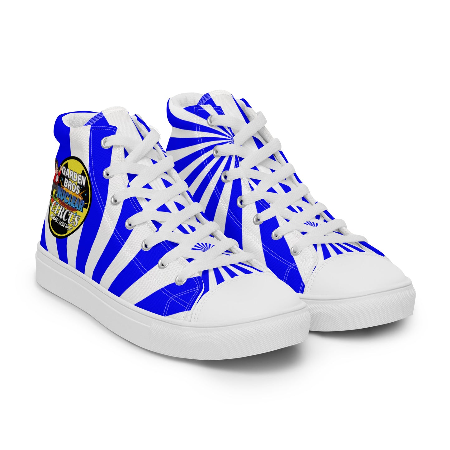 Women’s high top canvas shoes