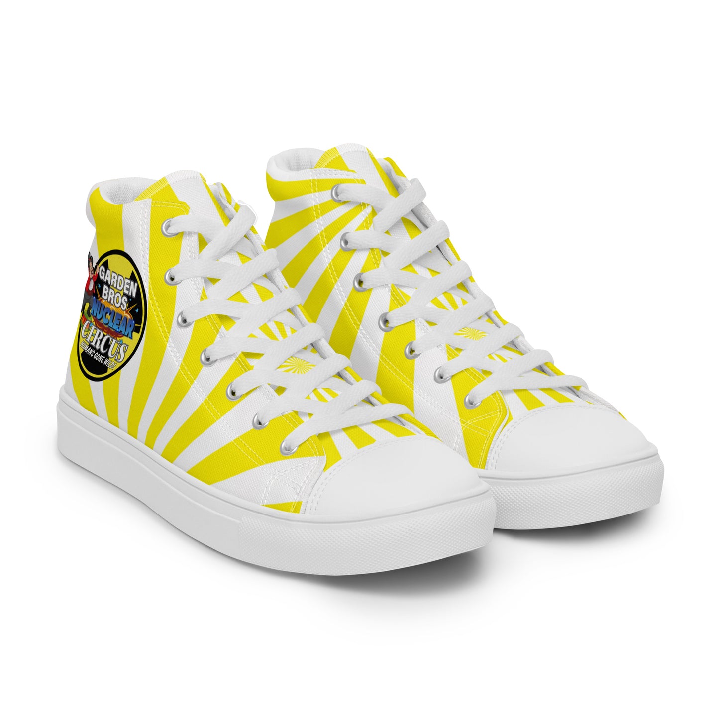 Women’s high top canvas shoes